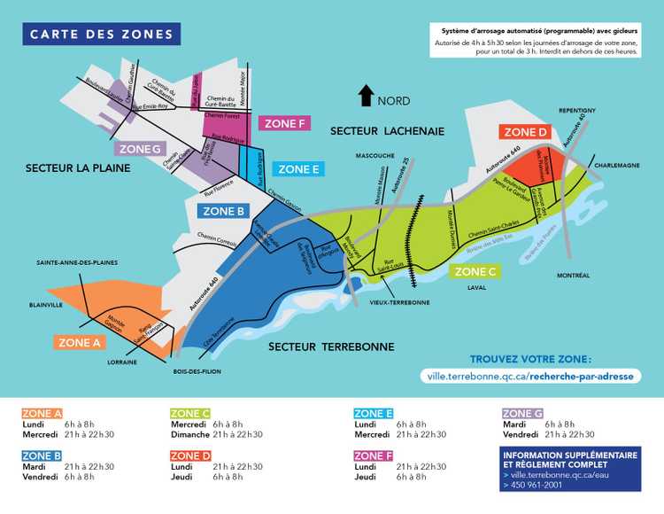 Zones Lachenaie / Terrebonne