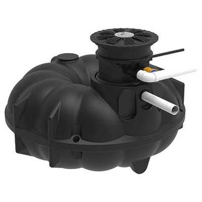 Récupérateur d'eau de pluie souterrain de 3000 litres pour usages intérieurs et extérieurs